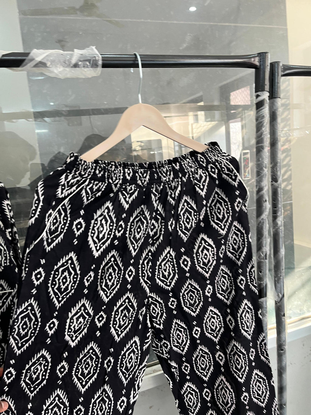 Handmade Cotton Pajama Set: Bohemian Women's Nightwear