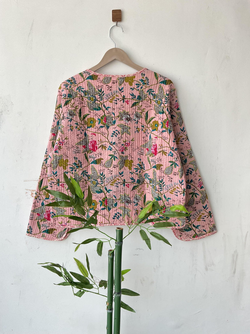 Reversible hand Block print Cotton Quilted jacket Coat ,Short jacket Women's Wear Coat Winter jacket And Coat ,gift for her jacket for women