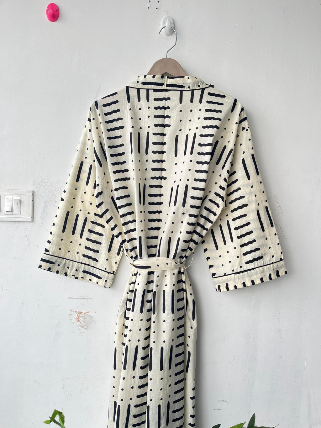 Floral Cotton Kimono Robe: Japanese Style Summer Cover-Up