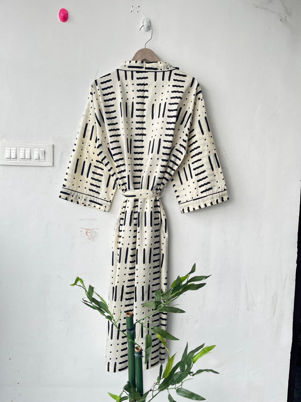 Floral Cotton Kimono Robe: Japanese Style Summer Cover-Up