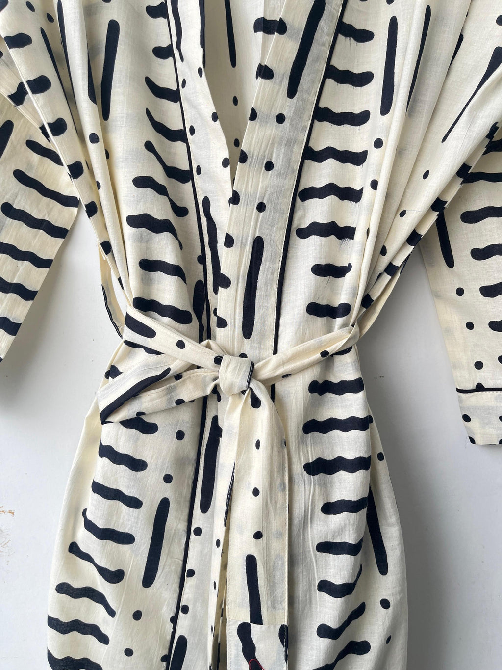 Floral Cotton Kimono Robe: Japanese Style Summer Cover-Up